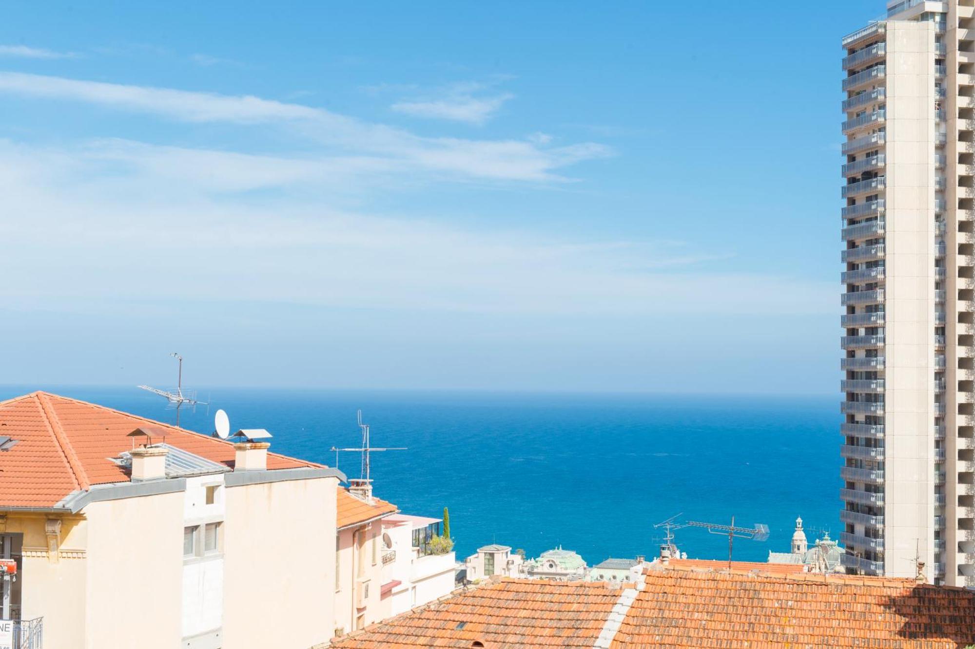 Monaco A Pied - Spacieux Appartement - Balcon - Ca Beausoleil Kültér fotó