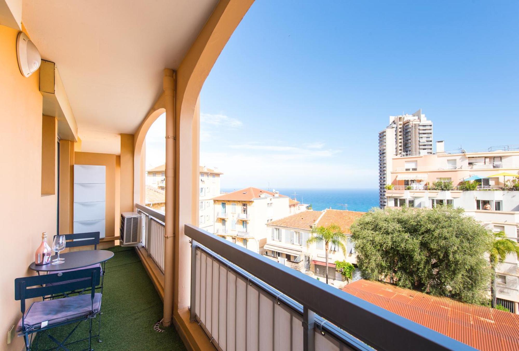 Monaco A Pied - Spacieux Appartement - Balcon - Ca Beausoleil Kültér fotó